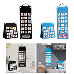 Kids Visual Schedule with 96 Cards Wall Planners for Classroom Activity Tools