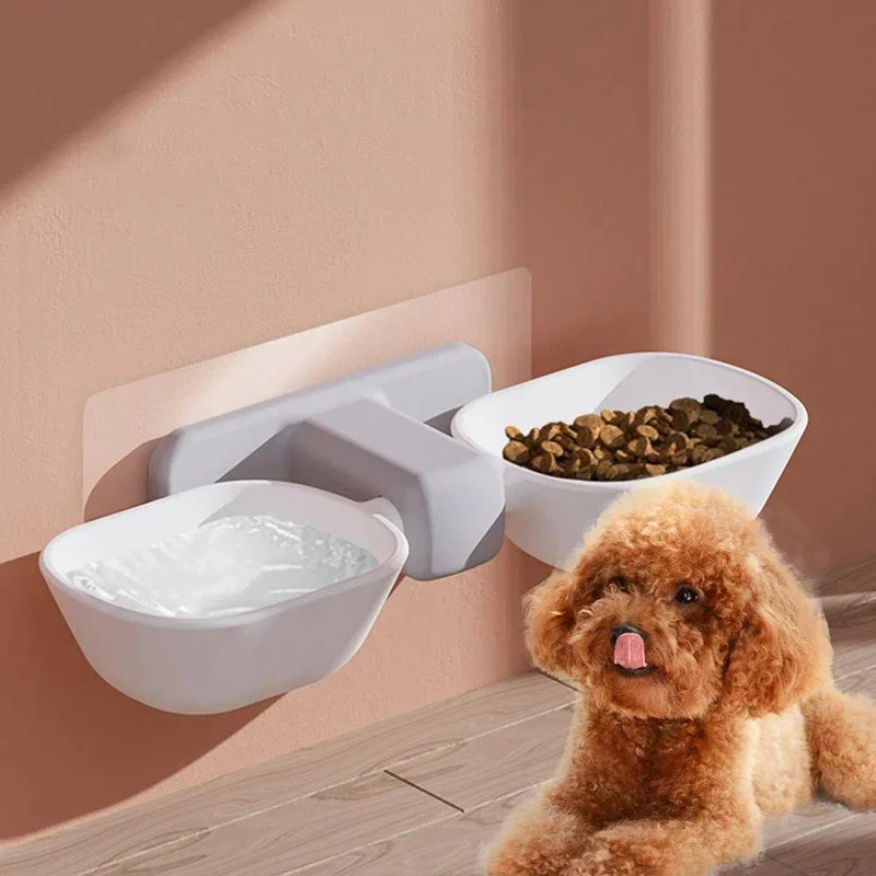 

Pet Double Bowl Cat Dog Bowl Hanging Design Dog Feeder Puppy Cat Food Dispenser Dishes Cat Food Bowl Dog Bowl Cat Bowl