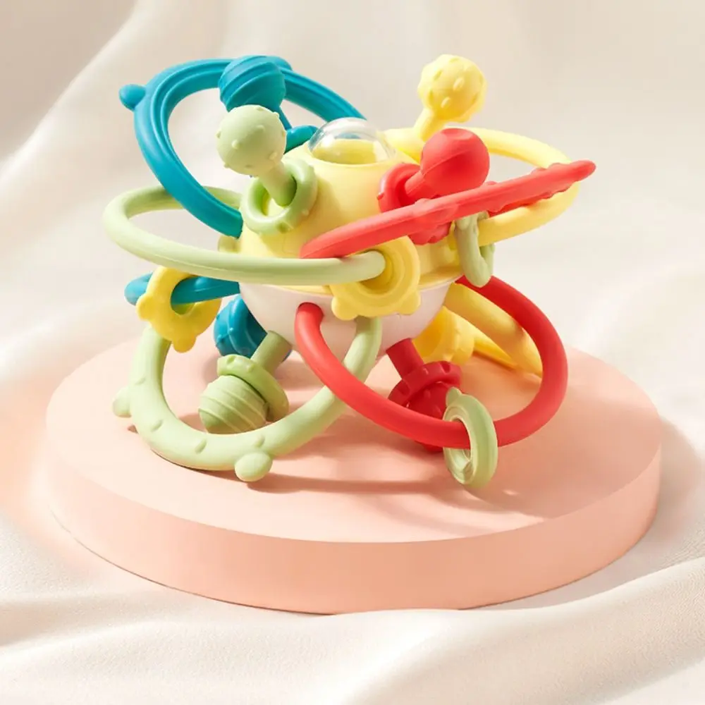 

Silicone Develop Teething toy String Sensory Toys Finger Grasp Training Montessori Pull String Learning Toy Educational