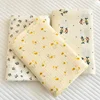 Newborn Baby Cotton Blanket Summer Bedding Babies Stuff  Throw Blanket Muslin Squares Receiving Blanket 1
