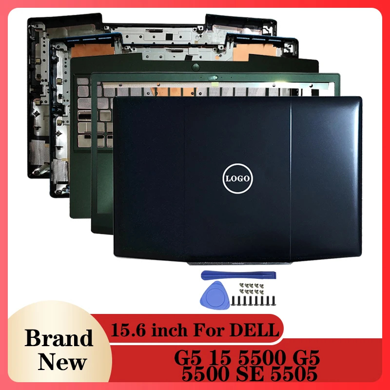 Nuova Cover Posteriore Lcd Per Laptop/Cornice Anteriore/Poggiapolsi/Custodia Inferiore Per Dell Gaming G5 15 5500 G5 5500 Se 5505 Custodia Per Compute