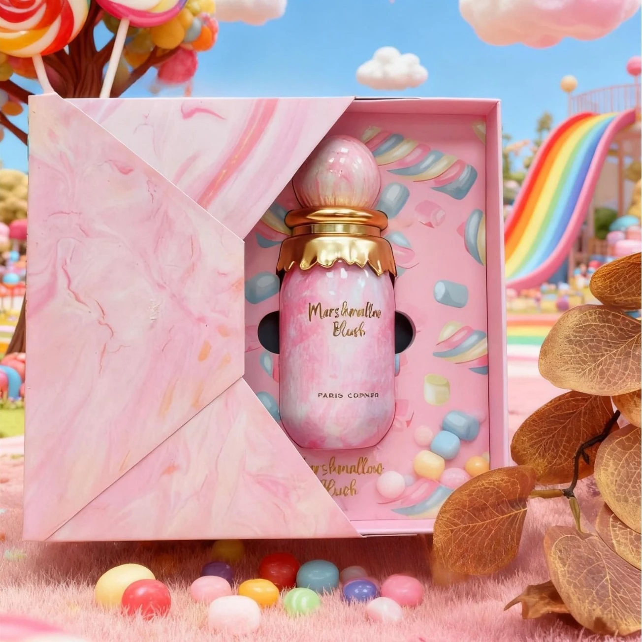 100ml Paris Corner Marshmallow Ladies' Perfume Dubai Middle East Arabic Cotton Candy Fragrance Cotton Candy Perfume_voghion.com