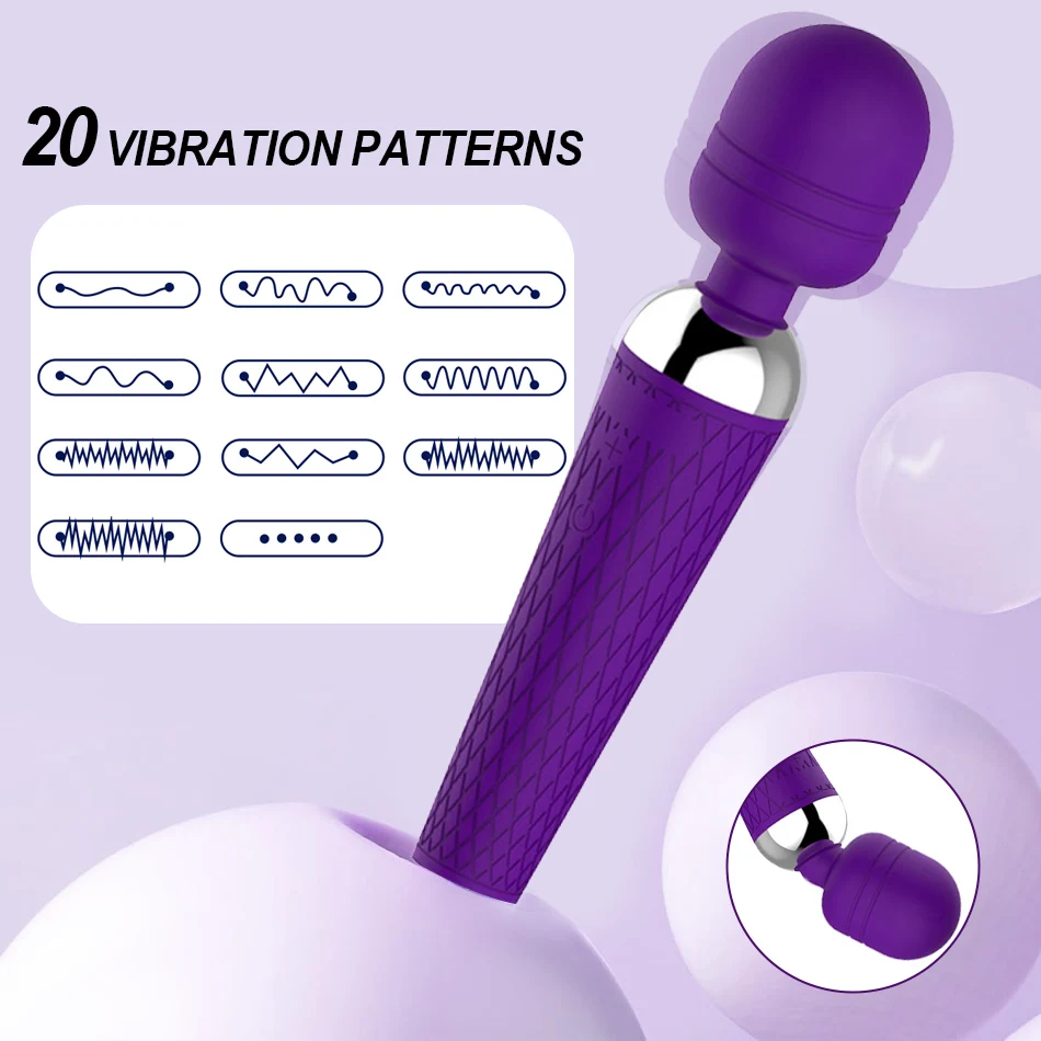 Vibrator Clitoris G Spot Stimulator Sex Toys for Women Personal Body Massager Adult Sex Product 20 Speeds