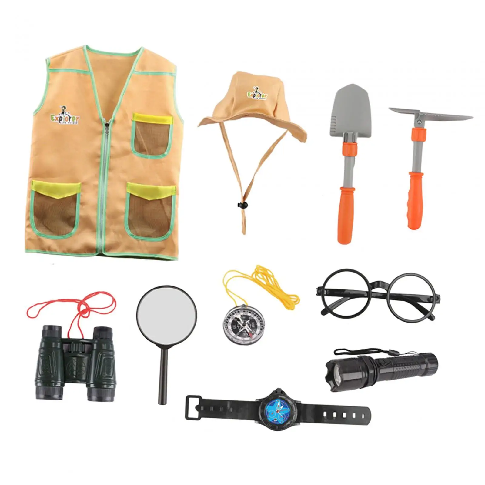 Outdoor Adventure Kits, Kids Dress up, Kids Explorer Costume Set for Boys and Girls, Kids Adventure Kits