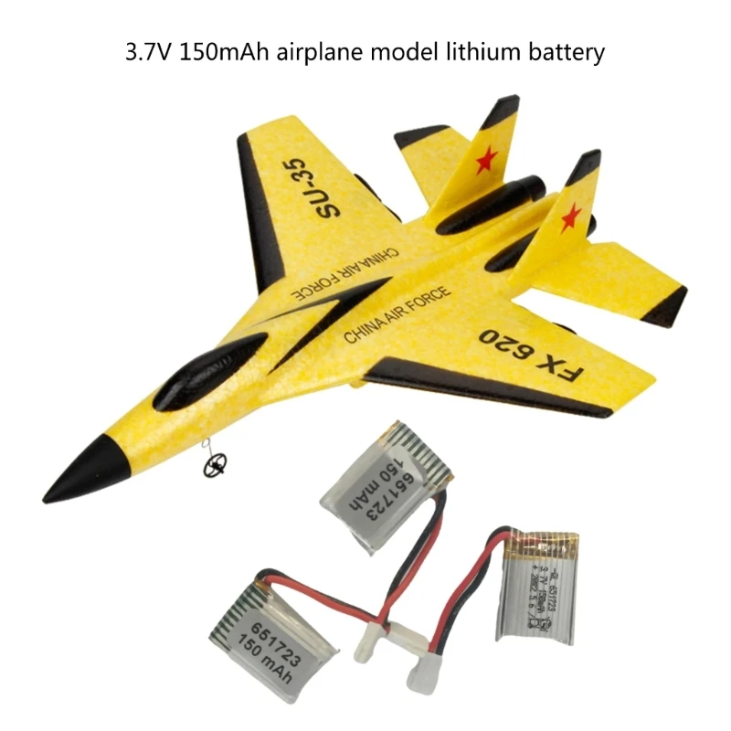 충전식 배터리 팩 3.7V 150mAh Lipo 배터리 모델 비행기 장난감 원격 제어 장난감 모델 전원 공급 장치 85LE