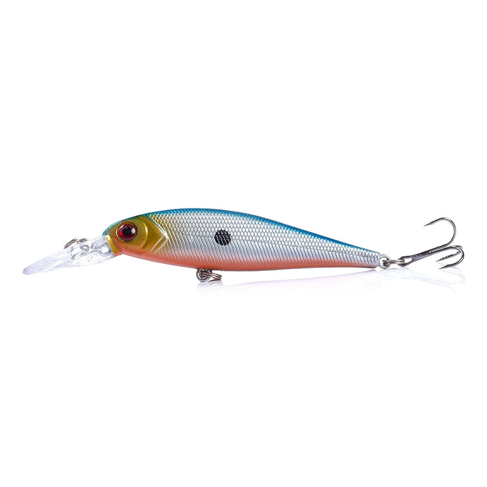

Durable Exquisite High Quality Practical Brand New Fishing Lure Tackle Wobbler Minnow Fishing Lure Plastic+Steel