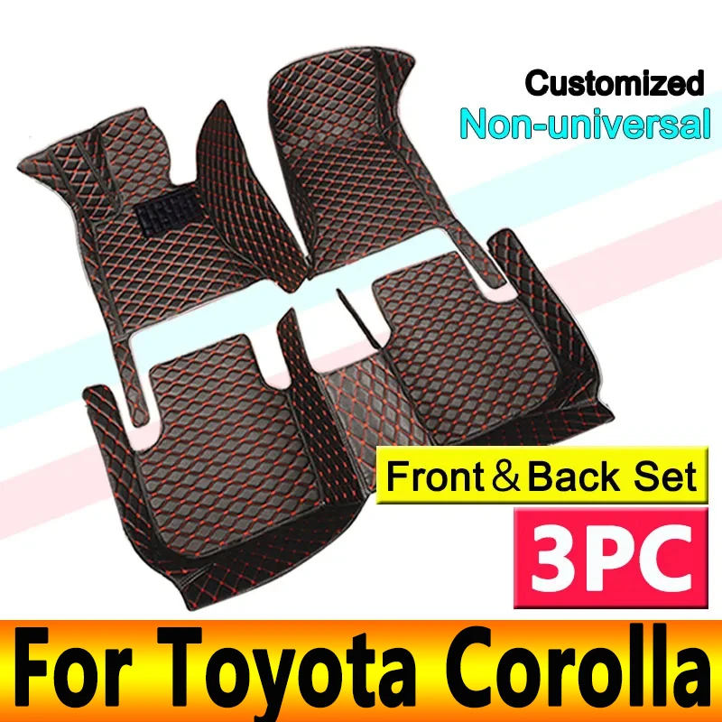 

Автомобильные коврики для Toyota Corolla E210 210 2024 2023 2022 2021 2020 2019, автомобильные аксессуары, пользовательский чехол, водонепроницаемый коврик против грязи