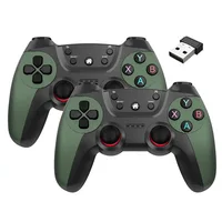Wireless Doubles Game Controller For Linux/Android phone For Game Box Game stick PC Smart TV Box 2.4G gamepad Joystick 6