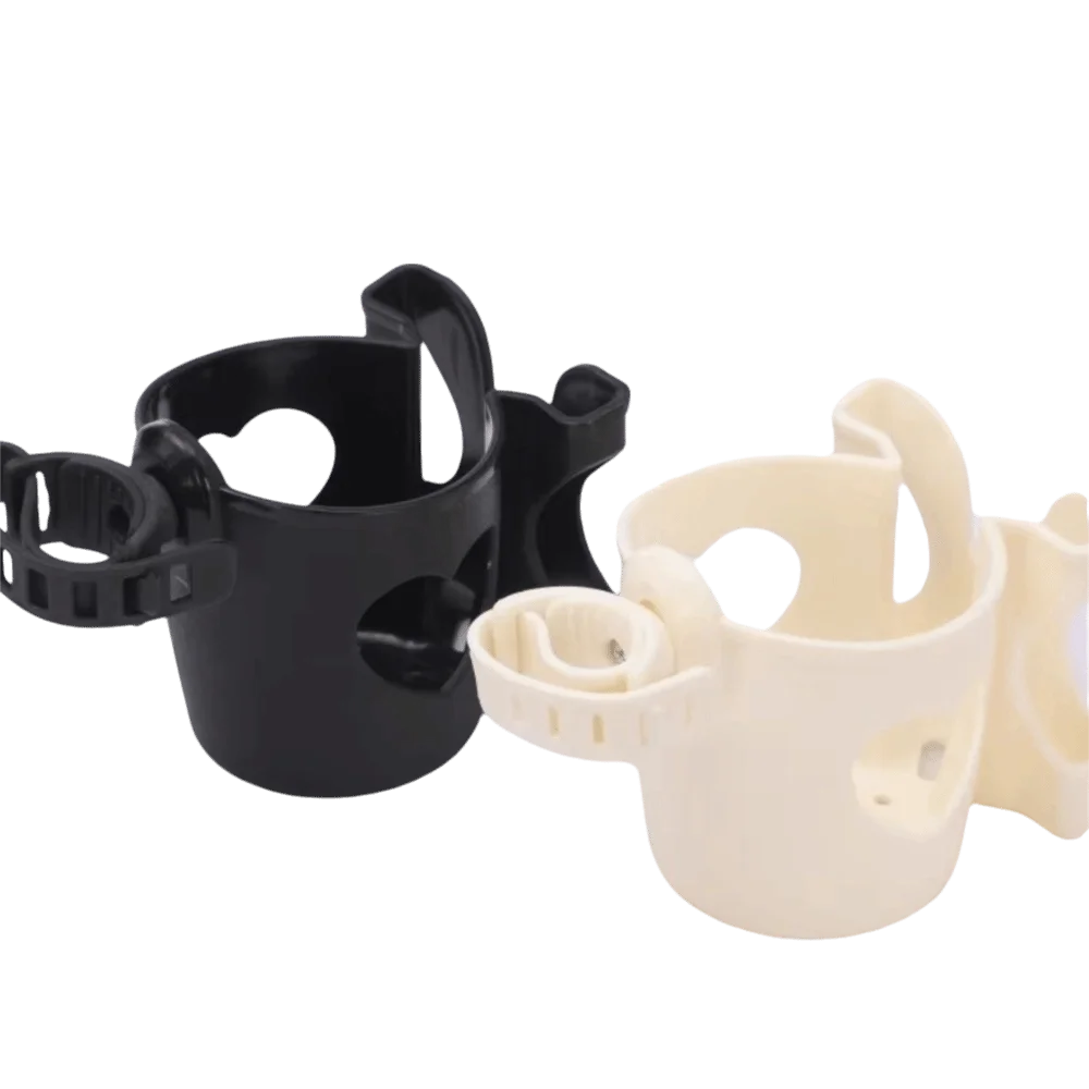 Universal Stroller Cup Holder Black Nylon Accessory
