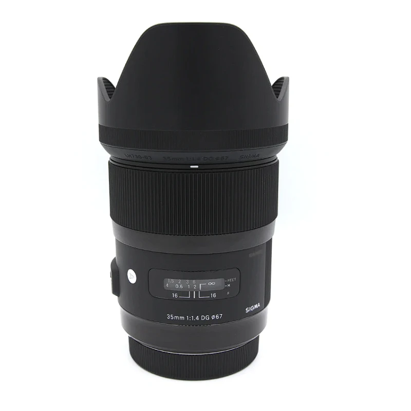 Sigma 35Mm F1.4 Dg Hsm Art Lens Full Frame 35Mm F1.4 Prime Lens Per Montaggio Canon O Montaggio Nikon (Usato)