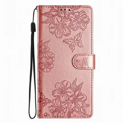 Elegant Card Holster Wallet Phone Case for OPPO A6 Pro 5G (Rose Gold OG)