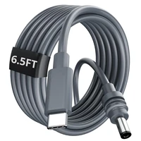 1/2/5/10M Power Cable For Starlink Mini USB-C to DC Cable Outdoor Waterproof Barrel Jack Chargin Type-C Interface Cord 1