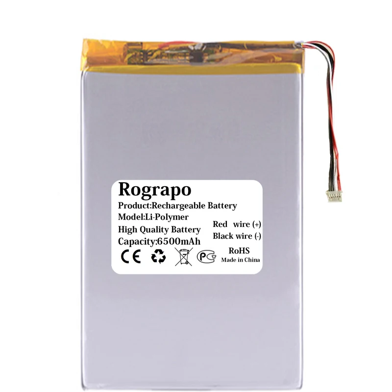 Rechargeable Battery 3.8V 6500mAh Alldocube 2986G1 Tablet PC Battery 6 PIN 5 Lines