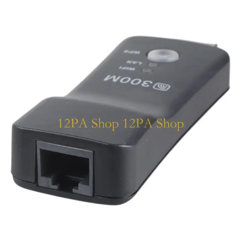 12PA 300M 무선 WiFi 어댑터 RJ-45 Wi-fi 리피터 모드 네트워크 카드