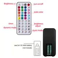 Bande lumineuse Led pour synchronisation de musique, avec contrôle par application, ruban lumineux Flexible pour décoration de fête à domicile, rétro-éclairage TV 5