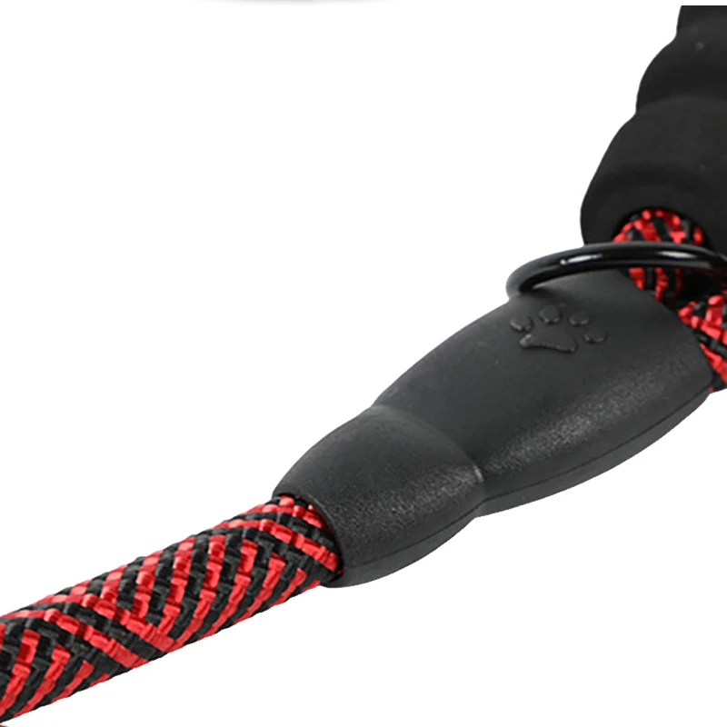 Reflective Nylon Round Dog Leash For Safe Walking And Control_voghion.com