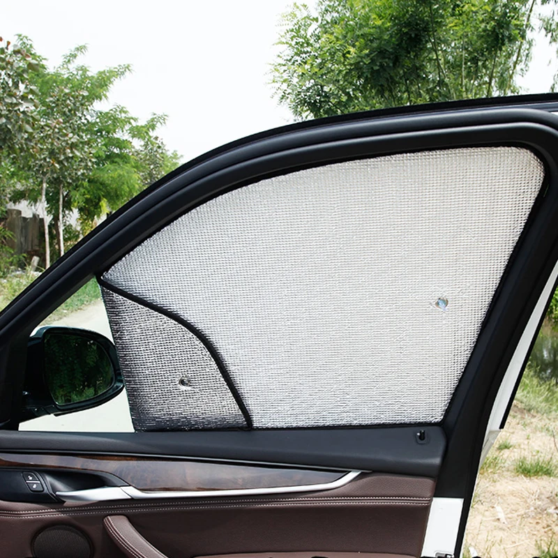 2PCS Auto-Seitennetzvorhang Sonnenblende Anti-Moskitonetz-Abdeckung  UV-Schutz Auto-Vorhang Sonnenschutznetz Sale - Banggood Deutschland Mobile