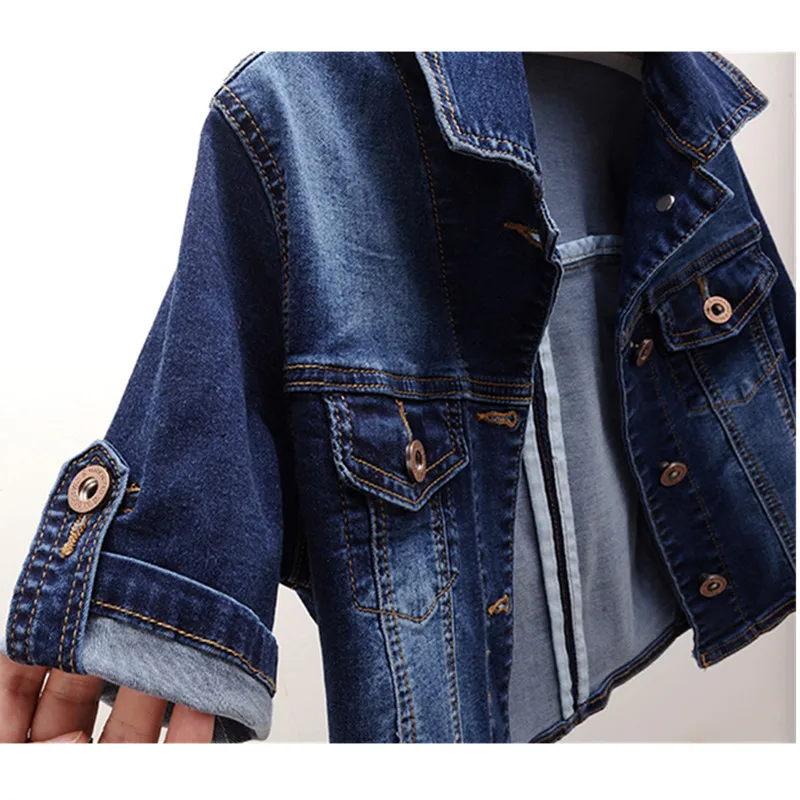 Casual Jacket Short Sleeve Jean Jacket Womens Amazon Half