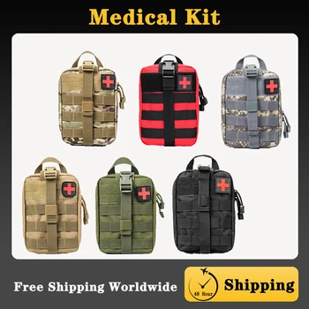 HOT!Rapid Deployment First Aid Kit   MOLLE Bag EDC Tactical Medical Bag Outdoor Hunting Survival Kit 1