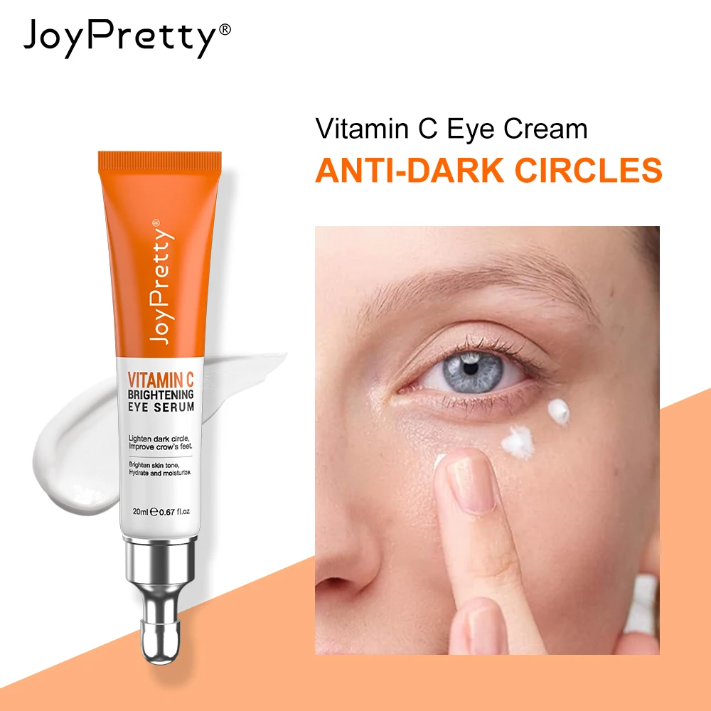 

Vitamin C Anti Dark Circle Eye Cream Remove Eye Bags Puffiness Anti Wrinkle Fades Fine Lines Eye Skin Care Beauty Health