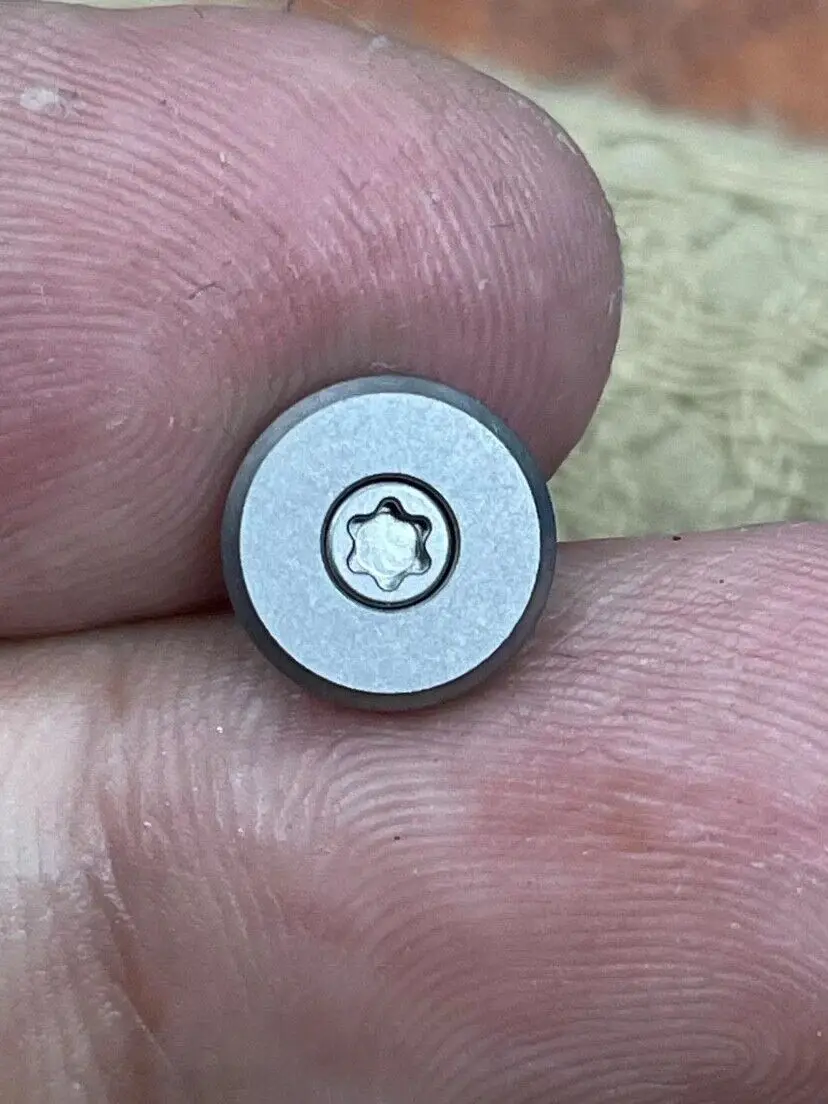 

1PC. Replacing the Cutter Head T8 Screw for Rick Hinderer Knives XM18 3.5