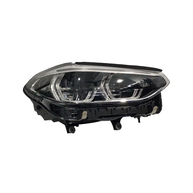 2018 2020 중고 오리지널 헤드라이트, BMW X3 X4 G01 G02 G08 왼쪽 드라이버 LH 적응형 LED 헤드라이트 OEM