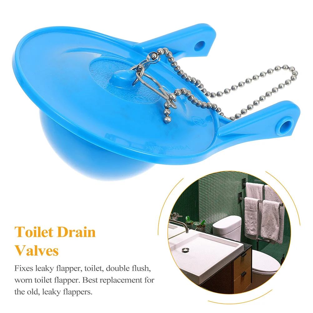 2Pcs Professional Toilet Flapper Replacement 3-inch Flush Toilet Leaking Flapper toilet tank lid parts