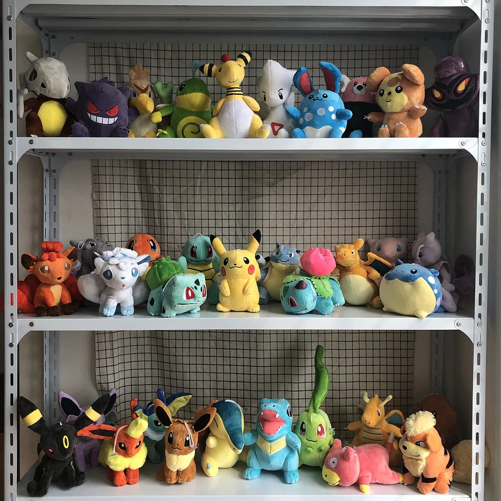 Pokemon Pikachu Plush Litten Chikorita Cyndaquil Popplio Peluche Kawaii Torchic Mudkip Treecko Rowlet Plushies Toys Boy Kid Gift