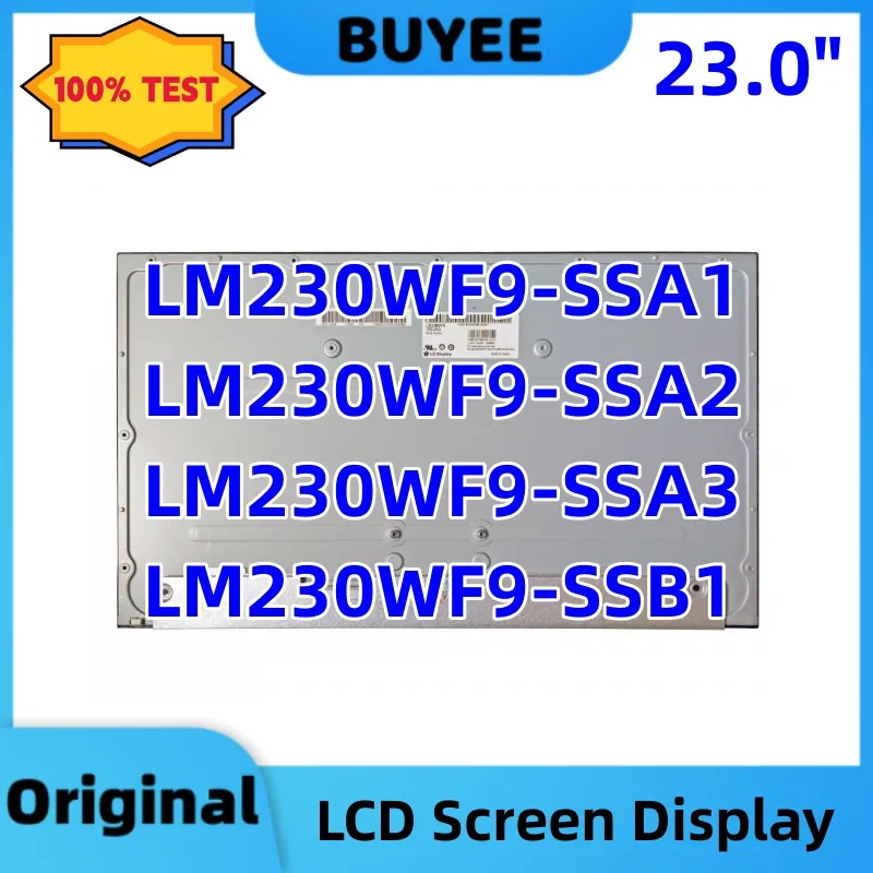  LM230WF9-SSA1 LM230WF9-SSA2 LM230WF9-SSA3 LM230WF9-SSB1 LCD 스크린 디스플레이, 1920 × 1080, 30 핀 교체, 95NEW, 23.0 인치