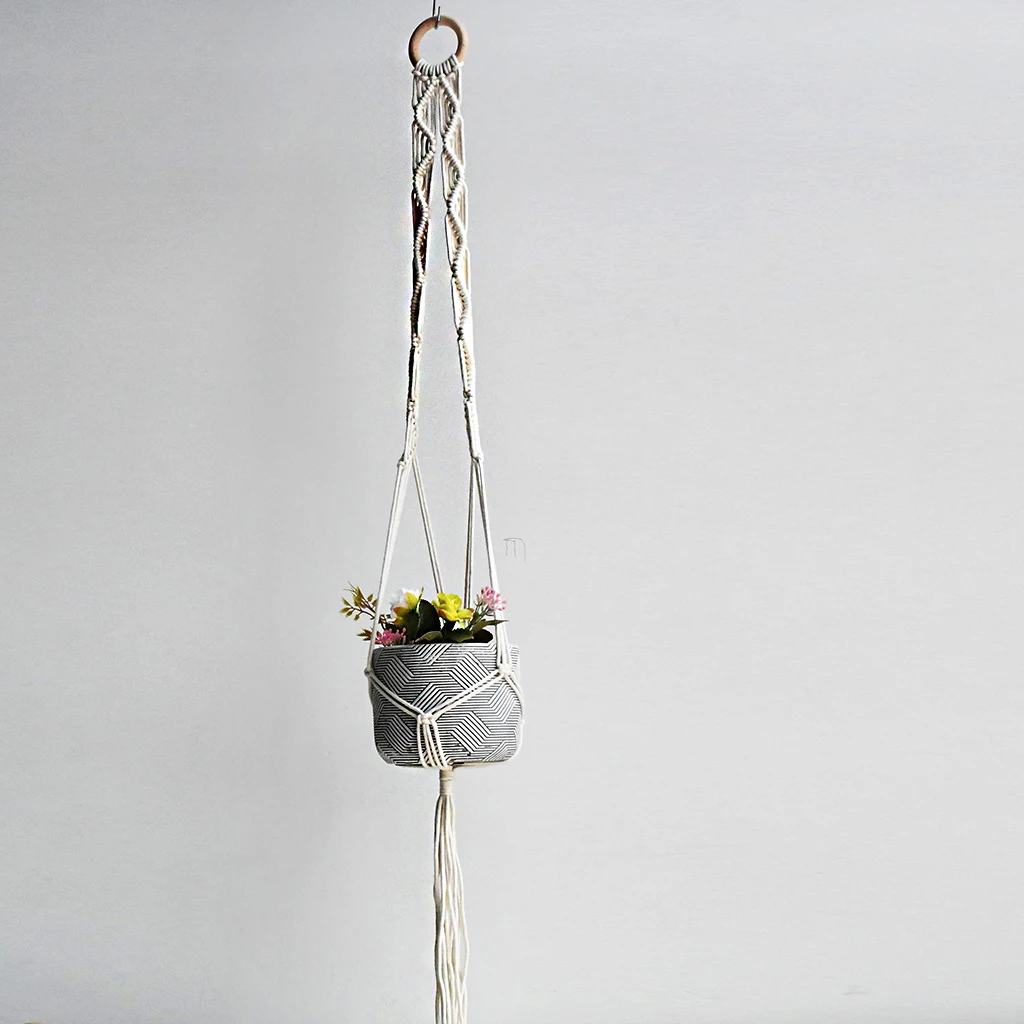 New arrival  100% handmade macrame plant hanger pot holder hanger for pot macrame hanger for plant hanger for flowerpot