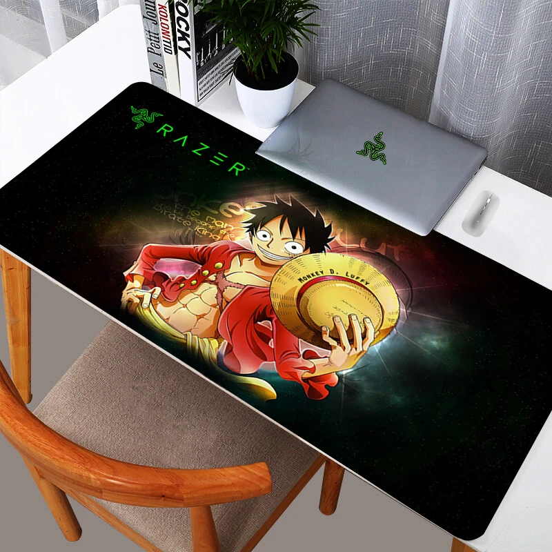 RAZER one piece Mouse Pad Gamer XL Custom Home New Mousepad XXL
