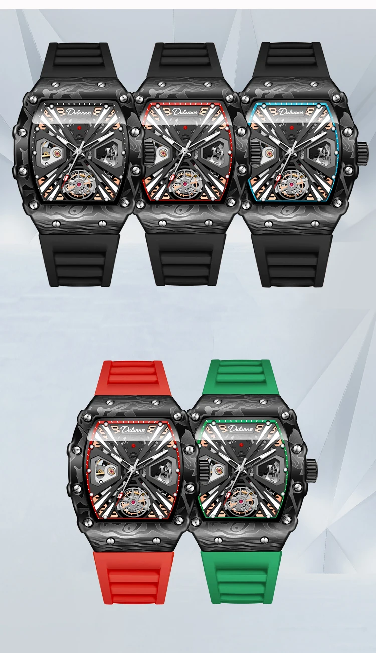 Top Luxus Automatische Männer Wasserdicht Leuchtende Uhr Sport es Herren Mechanische Handgelenk_voghion.com