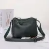Women's Genuine Leather Crossbody Bag, Multi-Pocket Organizer Tote, Diaper Bag for Moms, Full-Grain Leather Handmade Purse 2
