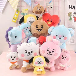 Juguetes de peluche de dibujos animados de KPOP, almohada de Animal CHIMMY COOKY KOYA MANG RJ SHOOKY TATA, muñecos de peluche suaves, regalos para niños