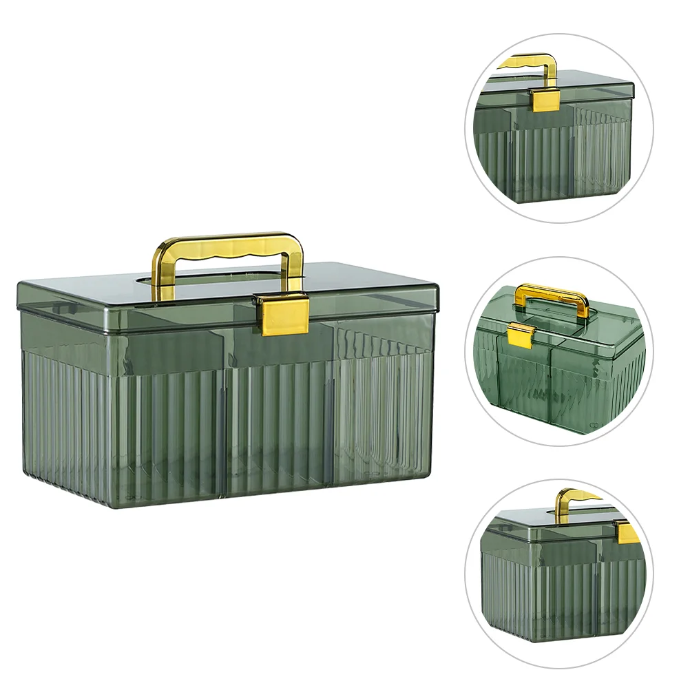 

Family Plastic Medicine Box Household First-Aid Kit Case First Aid Storage Box