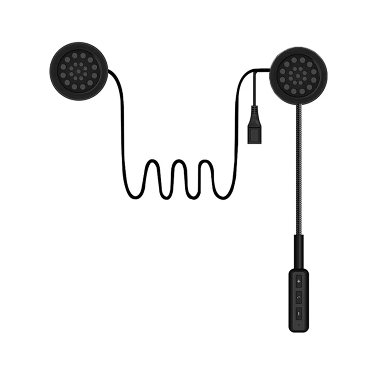 

Motorcycle Bluetooth CSR Helmet Headset Hands-Free Call MH01 Helmet Microphone