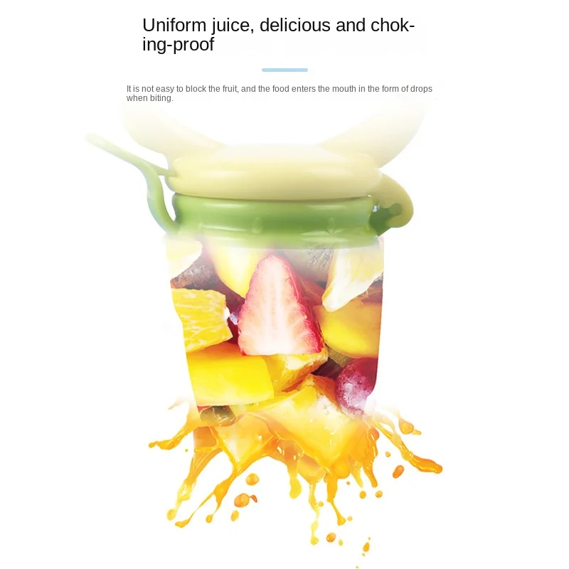 Newborn Silicone Bite Fruit Food Aid Baby Nipple Infant Baby Pacifier Food Grade Dummies Soother For Gift