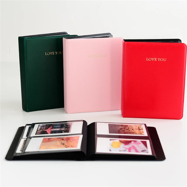 64 Pockets Photo Album For Polaroid Photo Album Mini Instant Picture Case  Storage For Fujifilm Instax Mini Film Instax Album - AliExpress