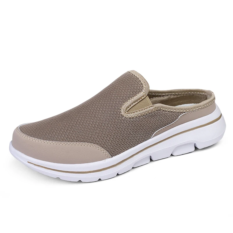 Big Size 47 48 49 Summer Men Women Half Shoes Slippers Slip On Shoes Mesh Breathable Soft Comfortable Dropshipping — view 2