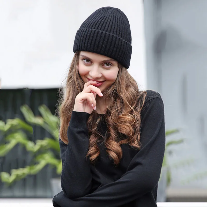Warm Winter Hats For Women Men Thick Warm Skullies Beanies Cuff Fisherman Beanie Knitted Hats Outdoor Snow Ski Caps Earflap Cap 3