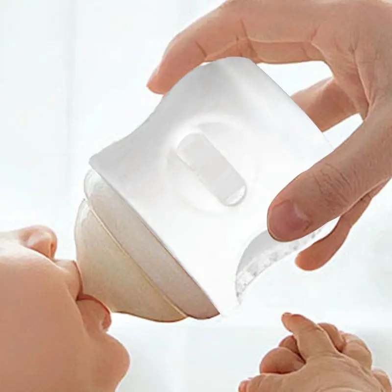 Silicone Baby Bottle Covers Silicone Sleeve Reusable Milk Bottle Protectors Silicone Thermal Insulation Safe Milk Bottle Fall 4