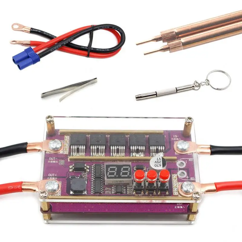

Портативный Аппарат для точечной сварки DIY, мини-размер, литиевая лампа для точечной сварки