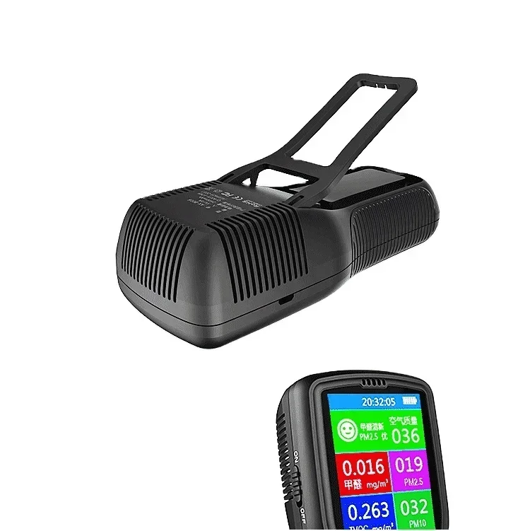 

B Handheld Laser Analyzer TVOC Volatile Organic Compound Multi Gas Formaldehyde Monitor PM2.5PM10 Air Quality Detector