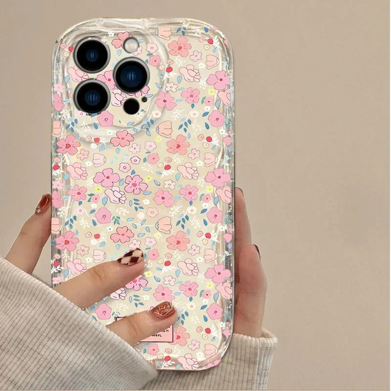 Vintage Rose Lotus Floral Phone Case