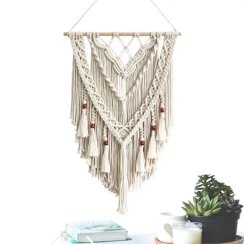 

Macrame Wall Decor Tapestry Boho Home Decoration Macrame Wall Hanging Room Decoration Ideal Ornament For Home Wall Decor Gifts
