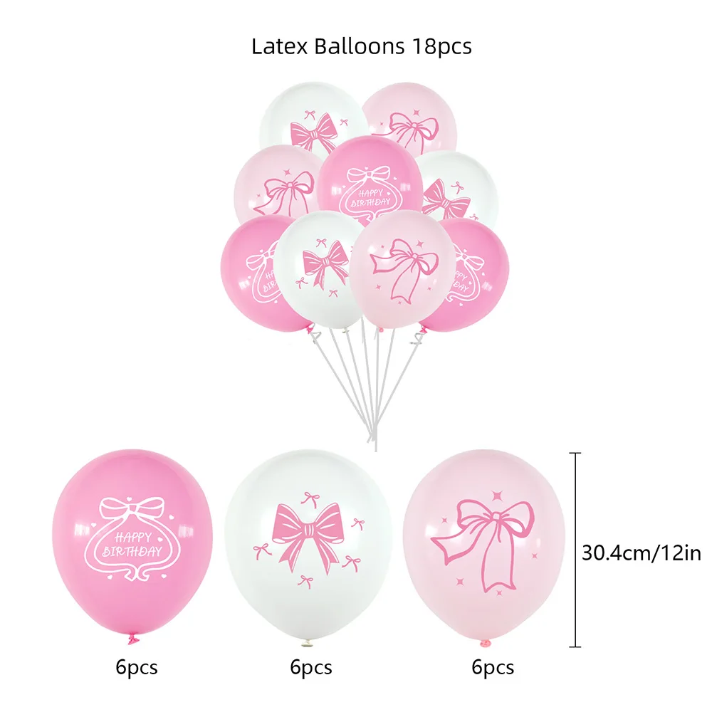 bow latex balloon