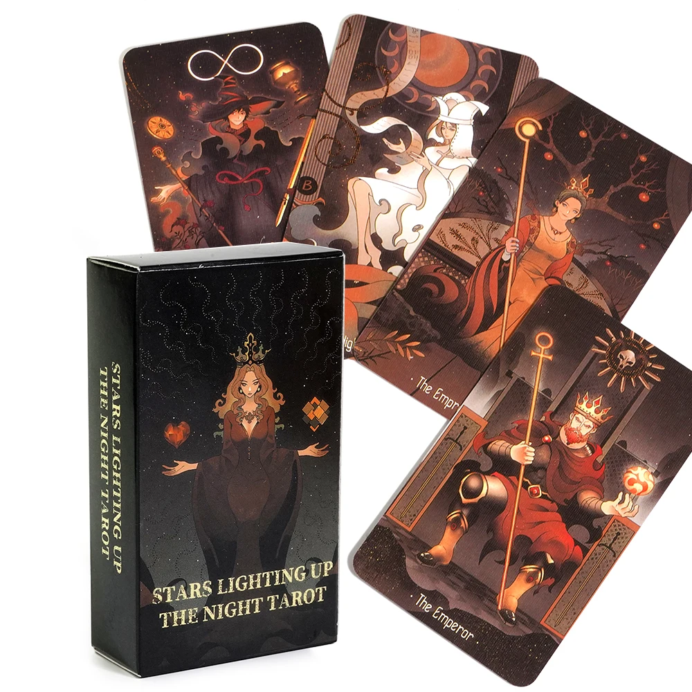 Stars Lighting Up the Night Tarot 78 Sheets deck 6