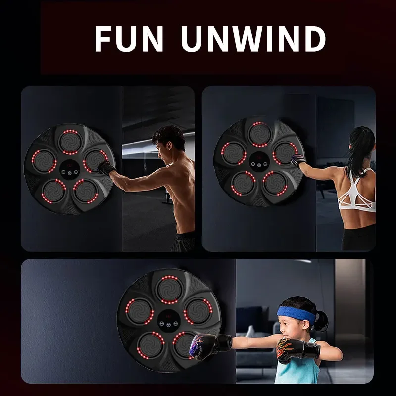 Customizable Smart Music Home Wall Target Pad Quality Boxing Training Machine for Home Use