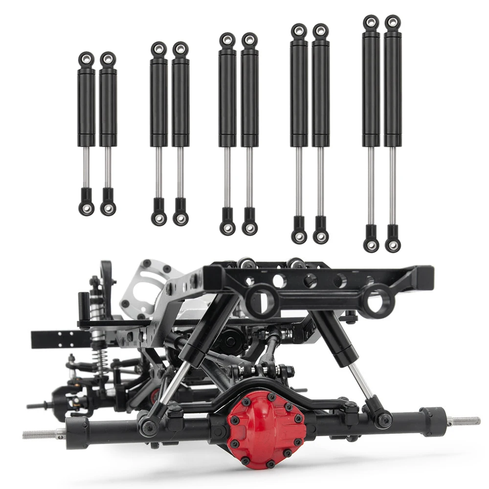 AXSPEED 1/2/4Pcs Metall Stoßdämpfer 80/90/100/110/120mm dämpfer für 1/10 RC Crawler Axial SCX10 90027 90046 D90 TRX4 Wraith – Detail 1
