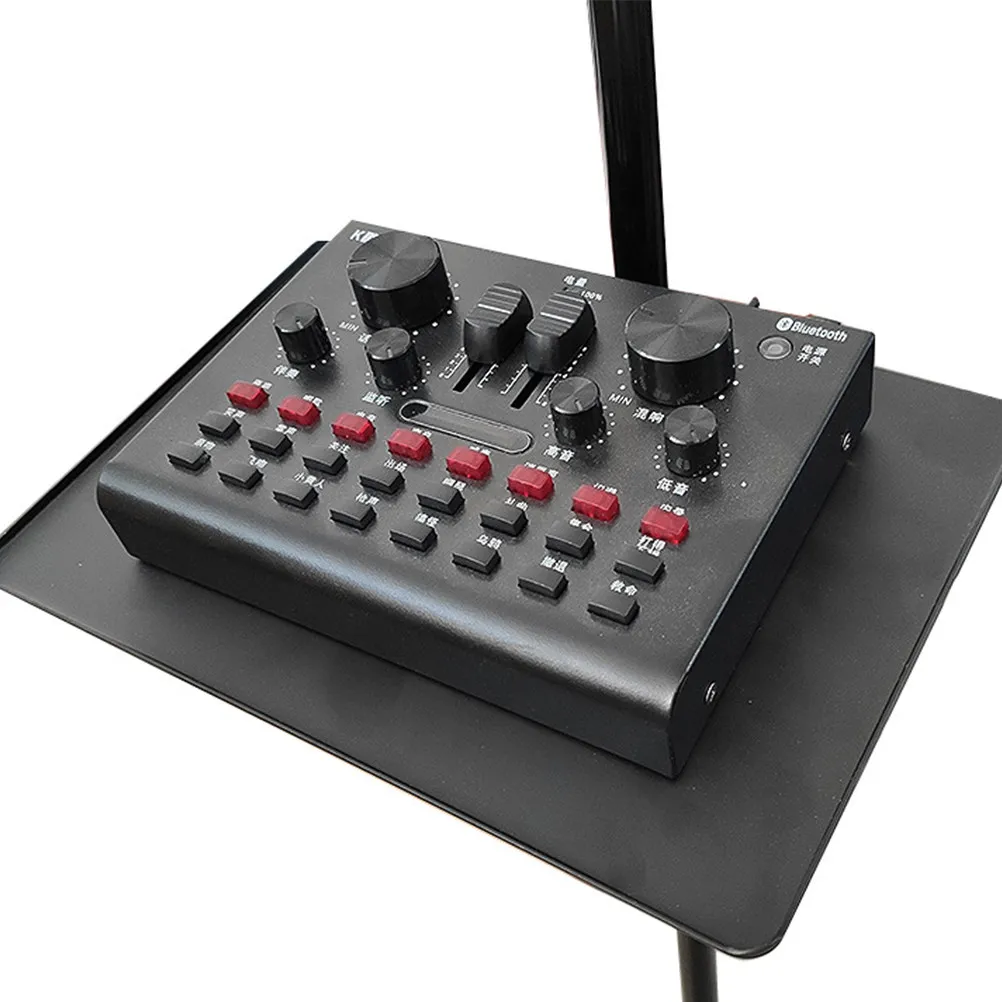 사운드 트레이 마이크 홀더 철제 클램프 스탠드 팟캐스트 온라인 회의 방송 녹음용 안정적이고 유연한 브래킷